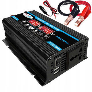 Summit 4000W 12V až 220 V/110 V Invertor automobilu