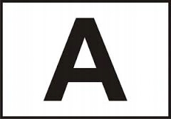 Pleque „A“ ADR odpadový kov 400x300