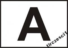 Pleque „A“ rozlišujúce zaťaženie a ADR