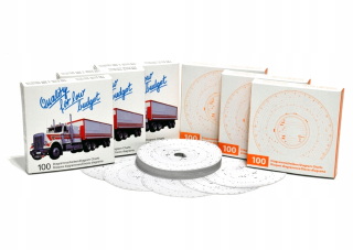 Tacho Tachograph Shields 125 km grafy