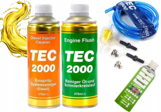 TEC2000 MOTOR Sada 8 mm + nafta