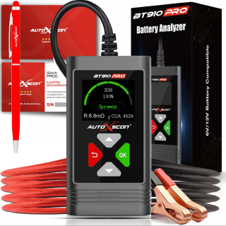 Klinový remeň kosačky - 6v/12V AutoxScan BT910PRO tester tester