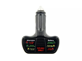 Klinový remeň kosačky - Tester batérie a 12V alternátor