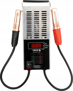 Klinový remeň kosačky - 12V tester digitálnej batérie