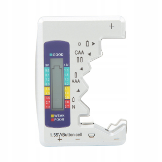 Klinový remeň kosačky - Tester Battery Meter D C N AAA AA 9V 1,5V