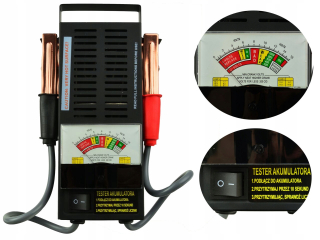 Klinový remeň kosačky - ANALOGOVÝ TESTER BATÉRIÍ 6V 12V