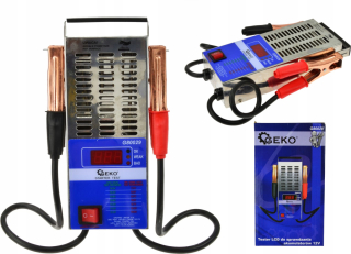 Klinový remeň kosačky - TESTER ODPORU LCD METER PRE 12V BATÉRIE