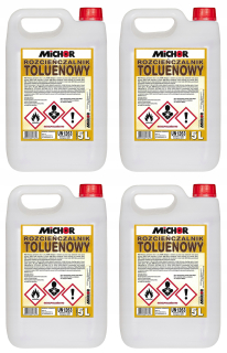 Toluén toluén toluén 4x5l