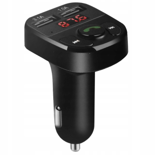 Bluetooth FM MP3 SD vysielač 2xusb LCD nabíjačka