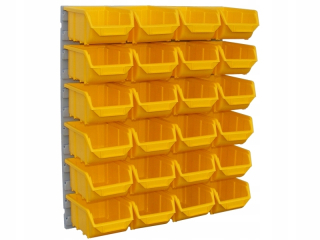 Stena, panel, doska na náradie - Doska s prvkami DK001_115 54 cm x 45 cm