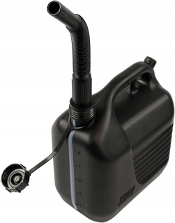 Kanister na benzín - Tayg Plastic Black Carnister 5L