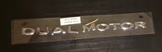 Tesla Model 3 Emblem Dual Motor 1484848-00-B