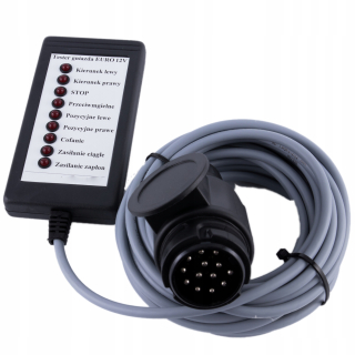 Zásuvka pre prívesný vozík - Tester Socket Socket, konektory Hook - Euro 13Pin