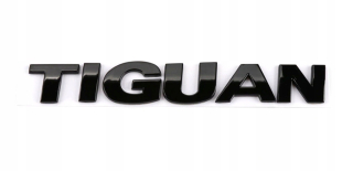 Tiguan Emblem Stumper nápis nápis čierny