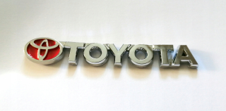 Nálepka nálepky Toyota Emblem nápis 11,5 cm