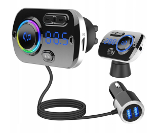 Bluetooth vysielač FM aux Car Adapter