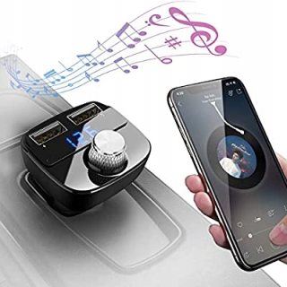 FM Bluetooth vysielač 2xusb LCD 3.1A nabíjačka