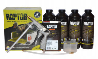 U-pol Raptor za farbenie 4 fliaš + pištoľ