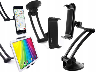 Držiak na tablet - Držiak automobilu pre veľký telefón s tabletom 2in1