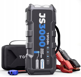 Klinový remeň kosačky - Topdon JS 3000 A Power Bank Starter Zariadenie