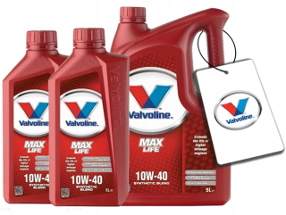 Valvoline Maxlife 10W40 7L 10W-40 + zadarmo