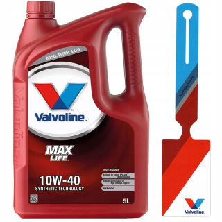 Valvoline Maxlife 10W40 Motorový olej 10W-40 5L