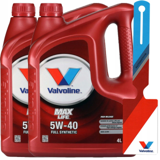 Valvoline MaxLife 5W40 Motorový olej 5W-40 8L