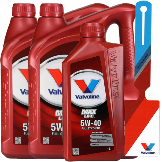 Valvoline Maxlife 5W40 5W-40 9L motorový olej