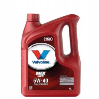 Valvoline MaxLife Syntetický 5W-40 4L