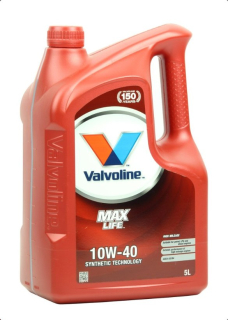Valvolinový olej 10W40 Maxlife 5L