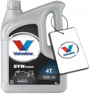 Valvoline SynPower 4T 10W40 4L 10W-40 + zadarmo