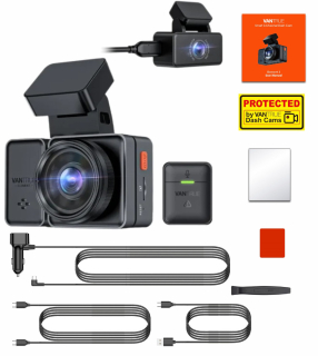 Vantrue E2 Recorder 2ch 1440p 2.5 '' predný / zadný