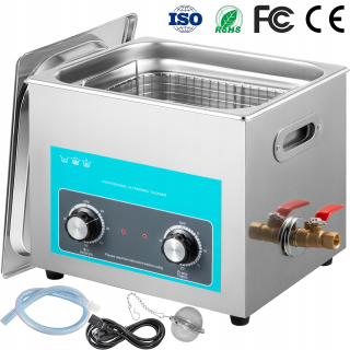 Ultrazvuková čistička, čistič - Vevor ultrazvuková podložka s gombom 10L 240 W