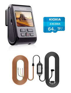 VIOFO A119-G V3 GPS Recorder +64 GB +napájací zdroj ACC