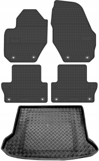 Gumové rohože do auta - Volvo XC60 a SUV 08-17 Trunk Mat + Mats