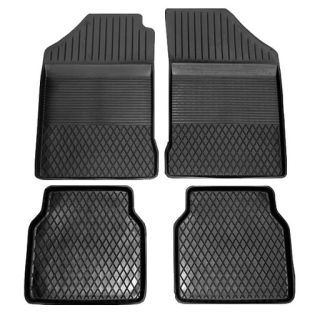 Gumové rohože do auta - Citroen C5 2008-2017 Gumové koberce pris tunel