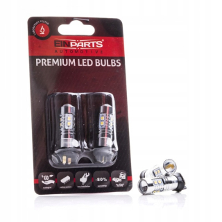 Žiarovky - VW Golf VII 7 PW24W LED 10 SMD objektívu 6000K biela