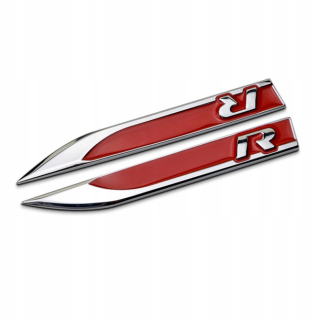 VW Rly R Line Emblem Golf MK VI VII Známka!