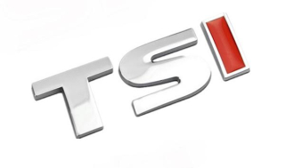 VW TSI EMBLEM TDI Golf Passat Chromium
