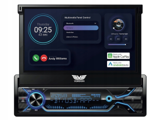 Vordon HT-520 Vegas Radio 1Din LCD Android Auto