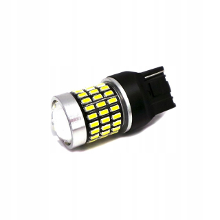 Žiarovky - W21W LED 7440 12-24V CANBUS 2100LM Biela biela