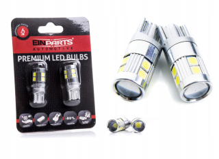Žiarovky - W5W 2 ks žiarovky LED 9 SMD EINPARTS CANBUS