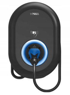Nabíjacia stanica pre elektromobily - Vestel Wallbox Car Charger 11KW 5m Typ 2
