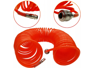 Pneumatická hadica - Špirálová pneumatická hadica pre 6x8 mm 20 m kompresor