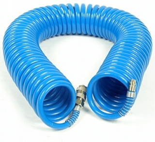 Pneumatická hadica - Špirálová hadica pneumatická kábel 5x8 mm 20 m PE