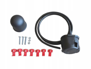 Zásuvka pre prívesný vozík - Bamper 13 Pin+Hook Modul pre Fiat Punto Evo