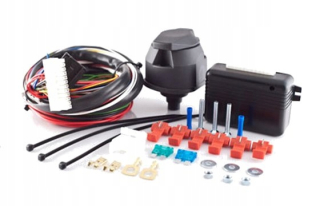Zásuvka pre prívesný vozík - Bamper 13pin + Hook Jeep Renegade Compass Modul