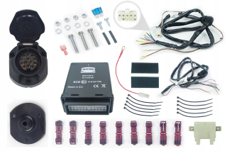Zásuvka pre prívesný vozík - Univerzálny lúč s 13pin ultra svetlým modulom