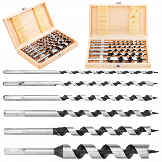 Vrtak, vrtáky - Sada vŕtacích vŕtačiek 230 mm vŕtačka 6-25 mm 6el