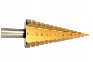 Vrtak, vrtáky - HSS 4 - 32 mm vŕtačka stupňa stupňa